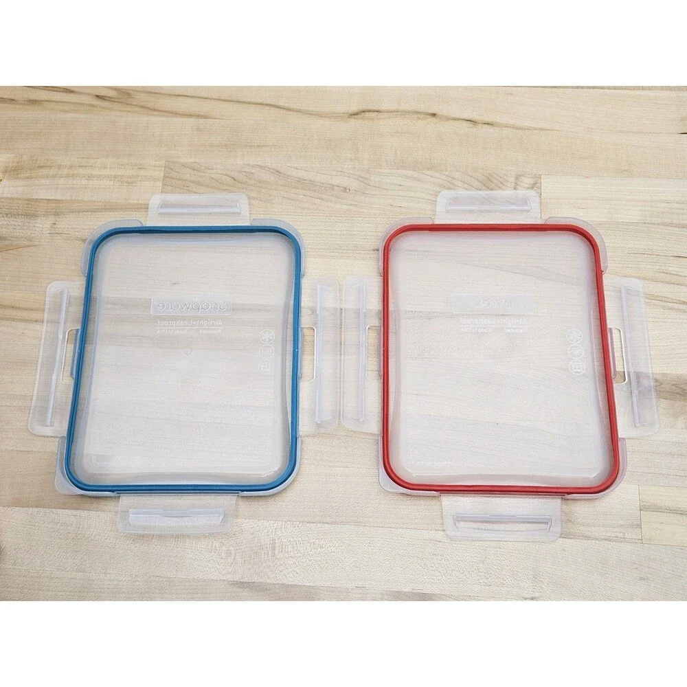 Lot of 2 Snapware 7211R 6 Cup Total Solutions Clear Lid Gasket USA Replacement